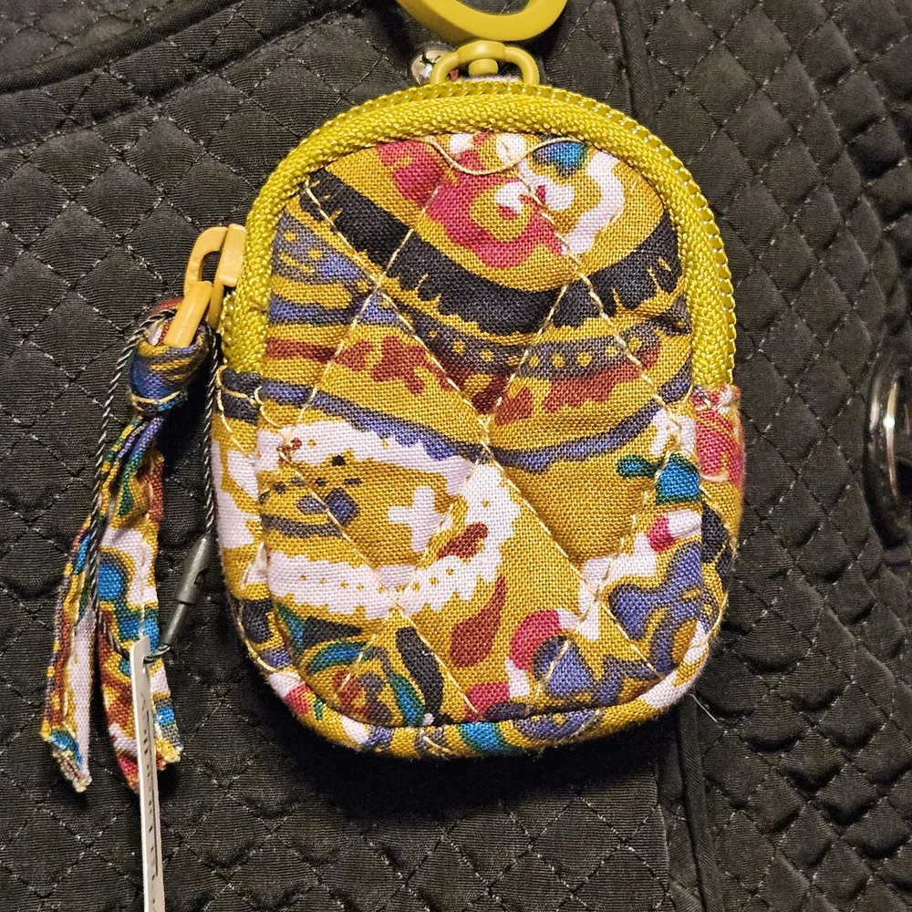 #624 Vera Bradley Multicolor Floral Bag Charms, Varies Color
